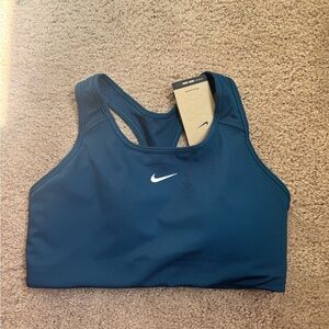 NWT large Nike Women's Blue Sports Bra